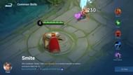Smite is the best common skill for the hero (Image via Level Infinite)